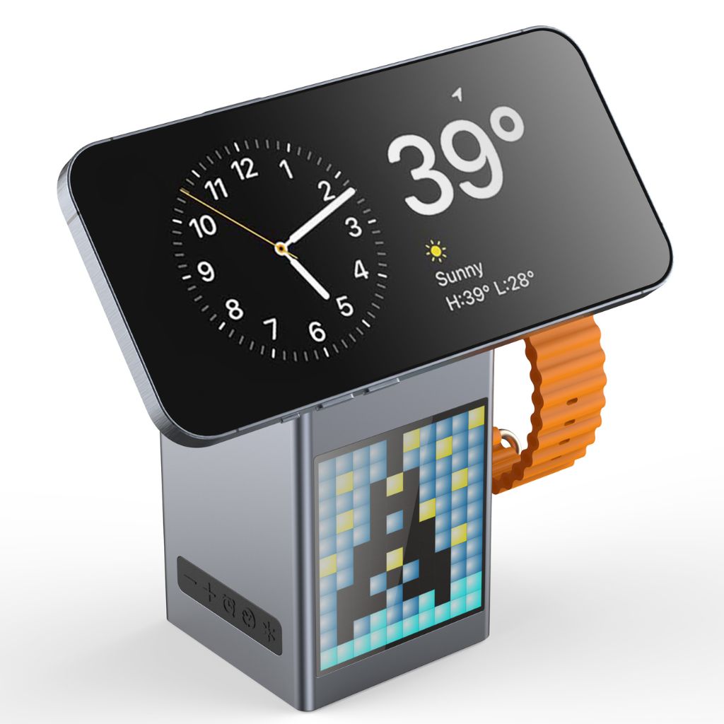 Magnetic Charger - 3-in-1 Wireless | Clutter-Free
