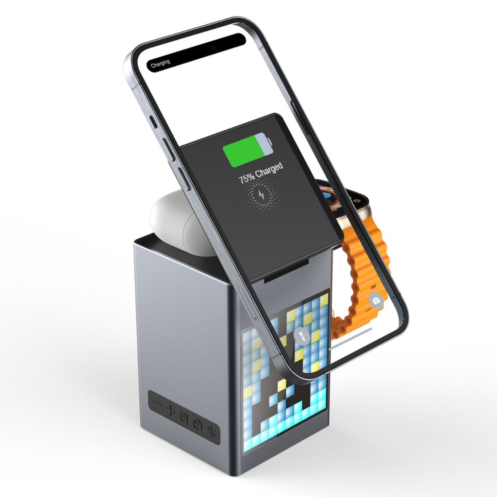 Magnetic Charger - 3-in-1 Wireless | Clutter-Free