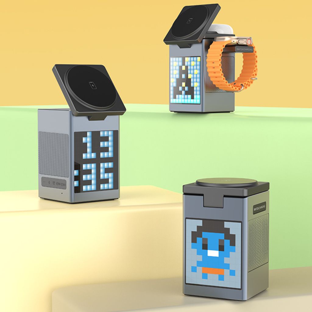 Magnetic Charger - 3-in-1 Wireless | Clutter-Free