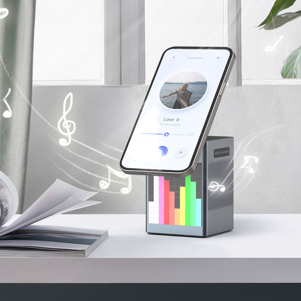 Magnetic Charger - 3-in-1 Wireless | Clutter-Free