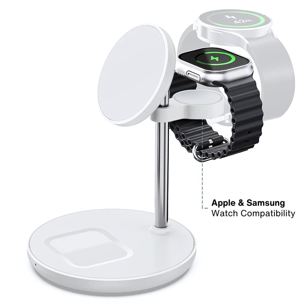 Magnetic Wireless Charger - 3-in-1, Fast Charge | Declutter