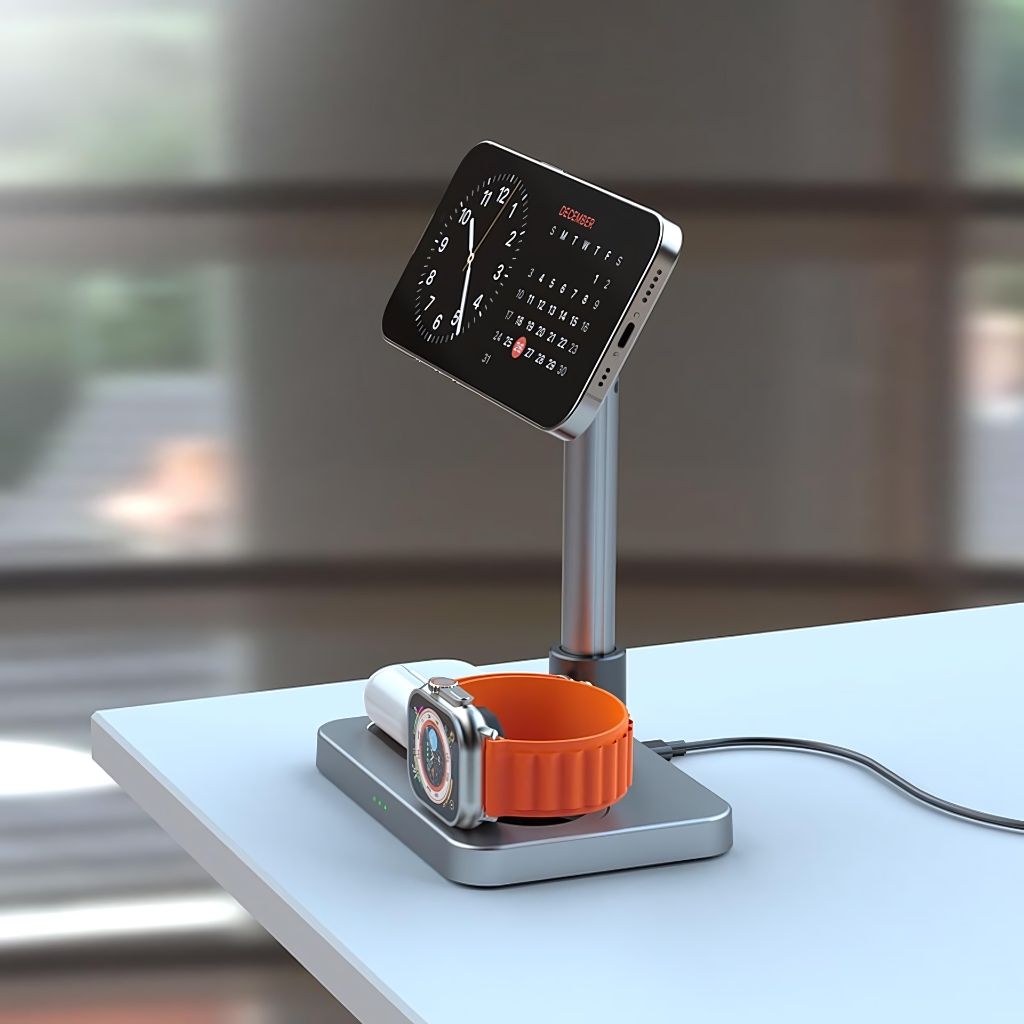 Magnetic Wireless Charger - 3-in-1 Apple | Fast Charge