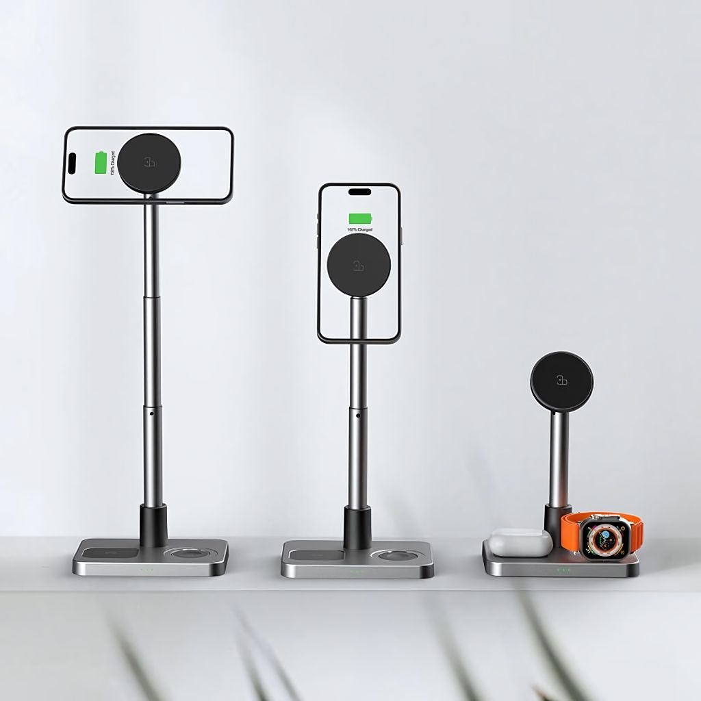 Magnetic Wireless Charger - 3-in-1 Apple | Fast Charge