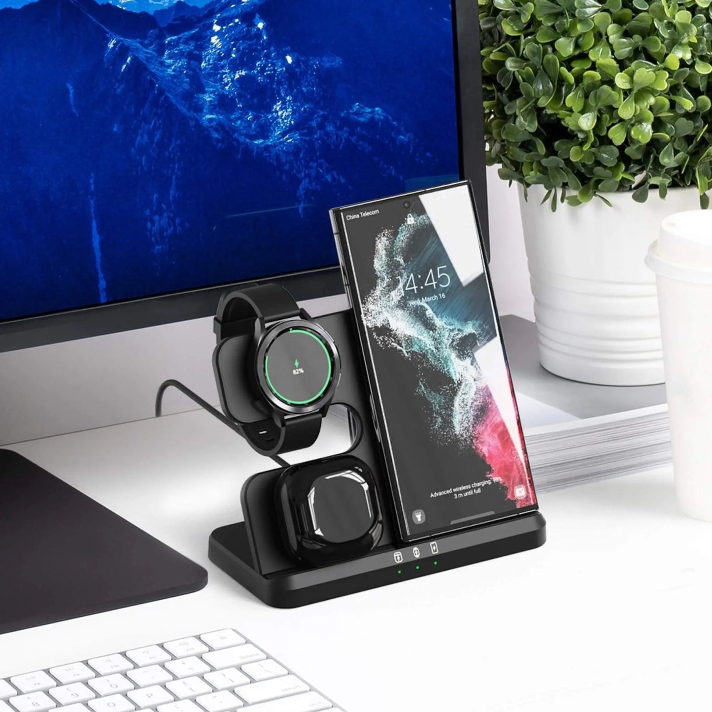 Samsung Charger Station - 3-in-1 Wireless | Clutter-Free