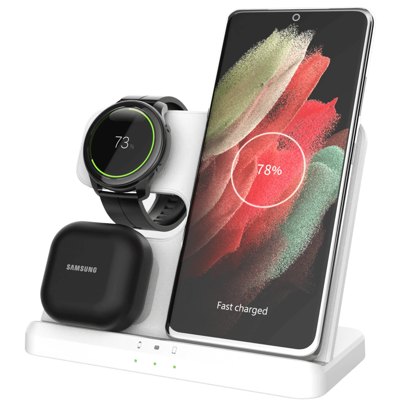 Samsung Charger Station - 3-in-1 Wireless | Clutter-Free
