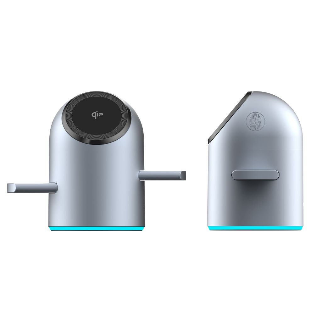 Qi2 Wireless Charger - 3-in-1, Auto-Rotate | Fast Charging