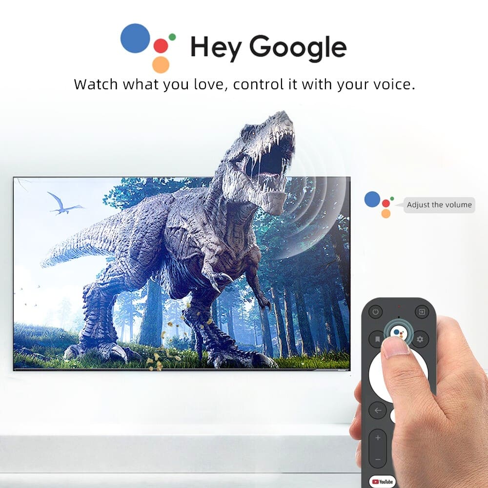 4K Streaming Stick - HDR, Google Assistant | Smart Projector