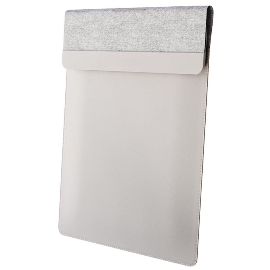 MagSafe Laptop Sleeve - Vegan Leather, Wireless Charging | Productivity