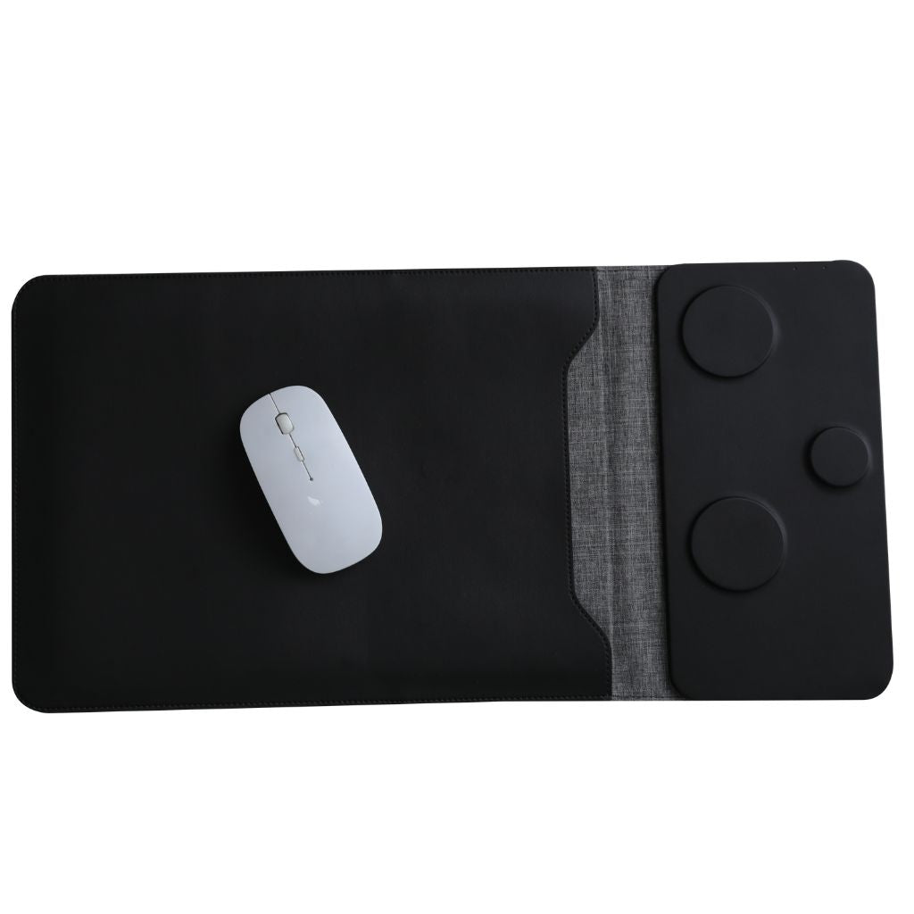 MagSafe Laptop Sleeve - Vegan Leather, Wireless Charging | Productivity
