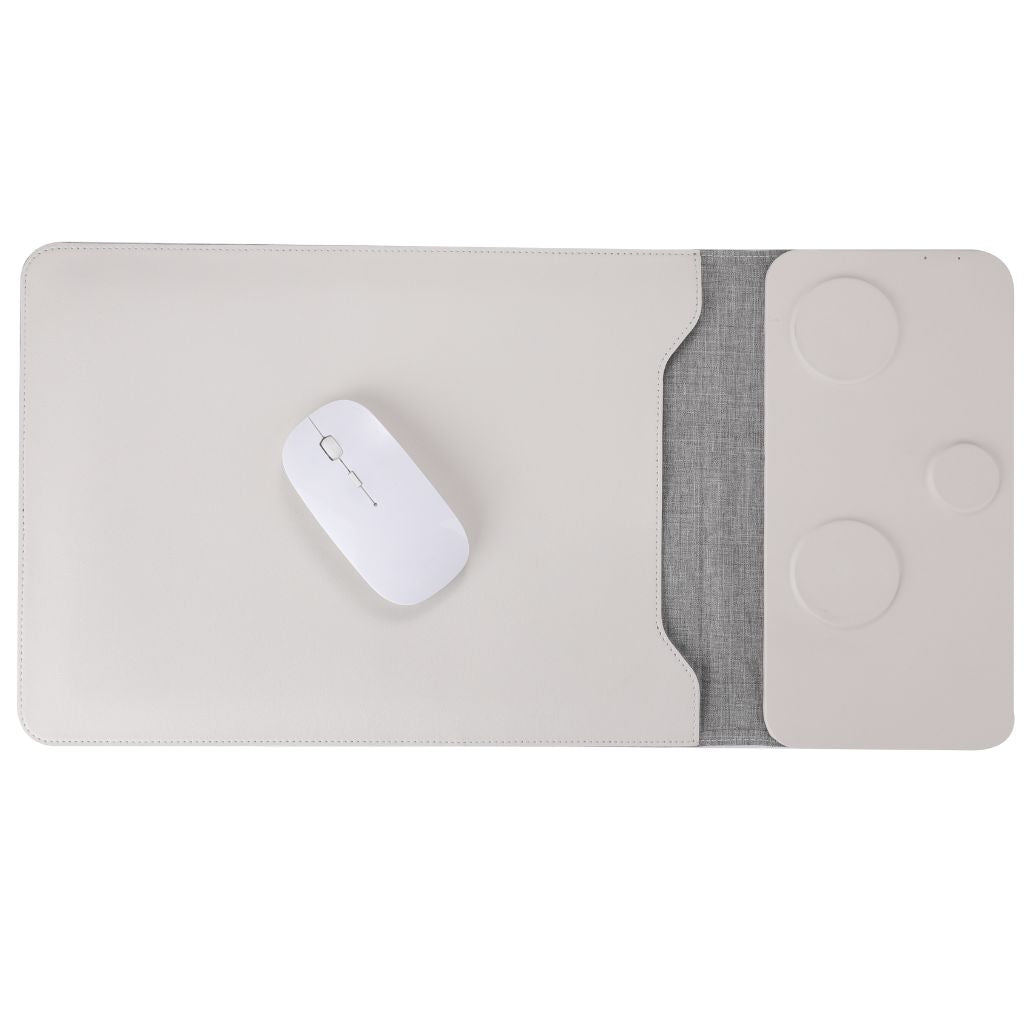 MagSafe Laptop Sleeve - Vegan Leather, Wireless Charging | Productivity