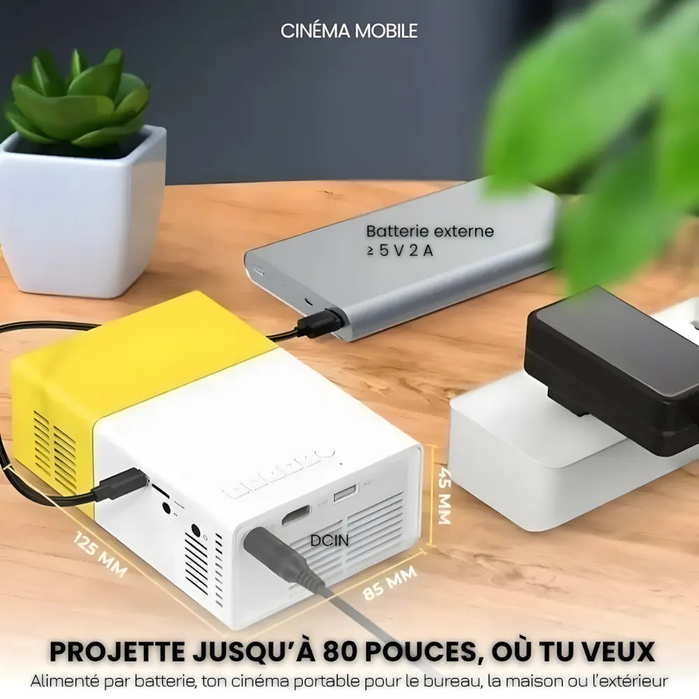 Portable Projector - HD, Compact | Cinema Anywhere