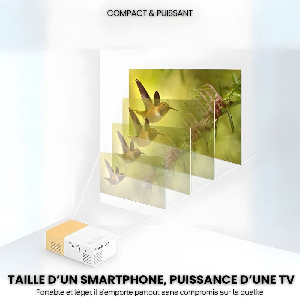 Portable Projector - HD, Compact | Cinema Anywhere