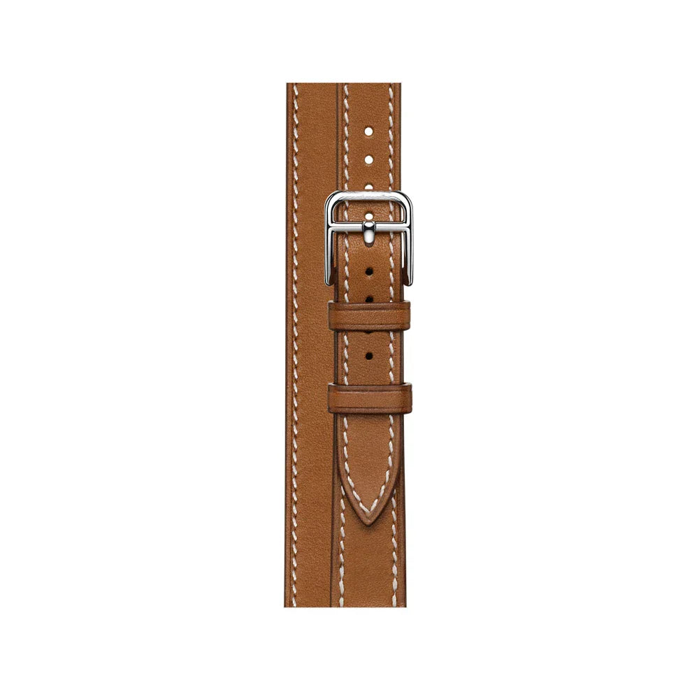Apple Watch Leather Strap - Double Tour, PU Leather | Elegant Style