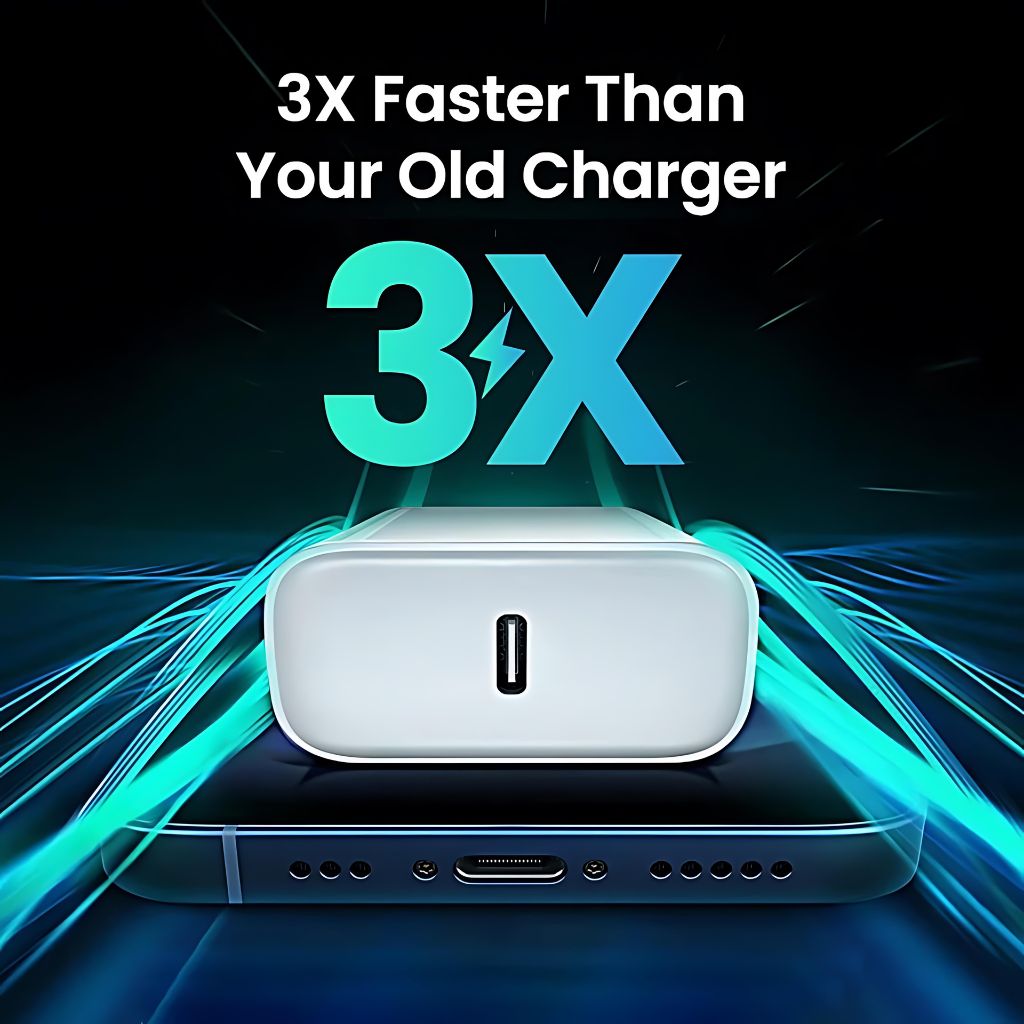 30W USB-C Charger - Fast Charging, Compact | Reliable Power