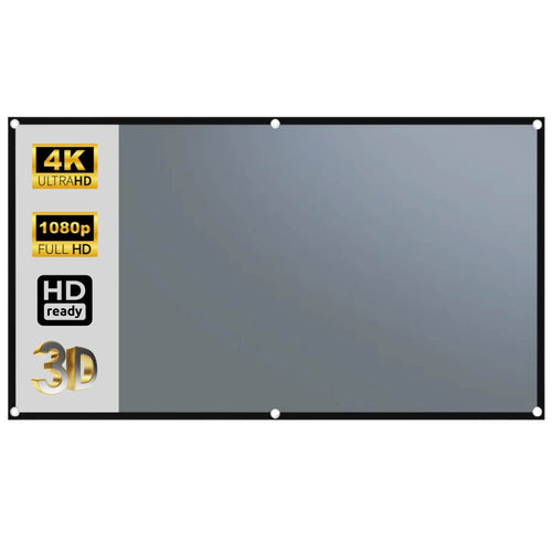Grey Projection Screen - 100 Inch ALR | Immersive Cinema