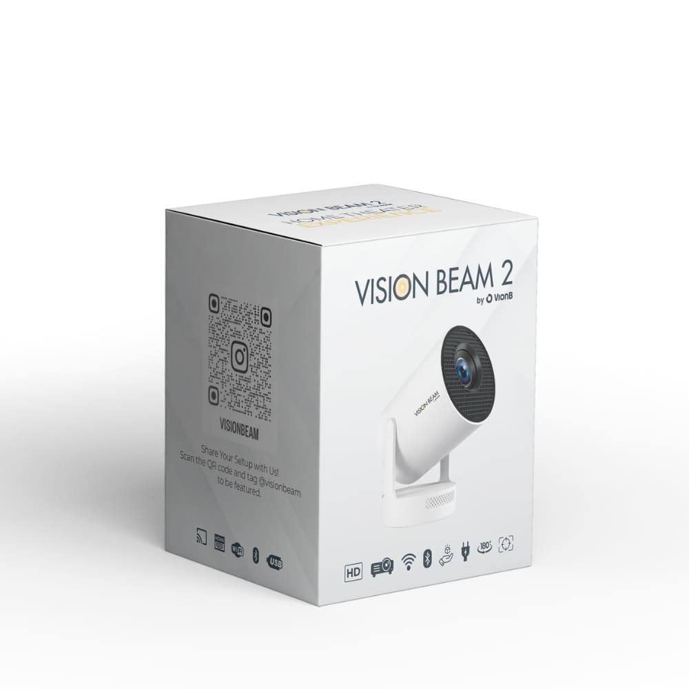 Portable Home Cinema Projector - 135-inch, LED | Immersive