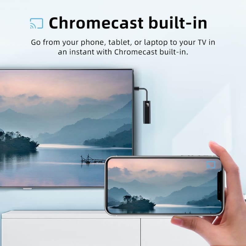4K Streaming Stick - HDR, Google Assistant | Smart Projector