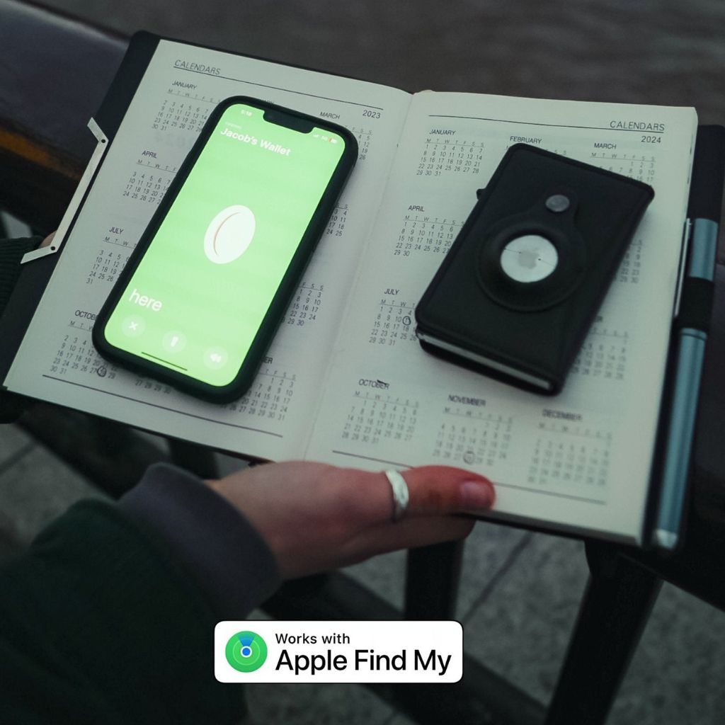 AirTag Wallet - Vegan Leather, RFID | Secure Style