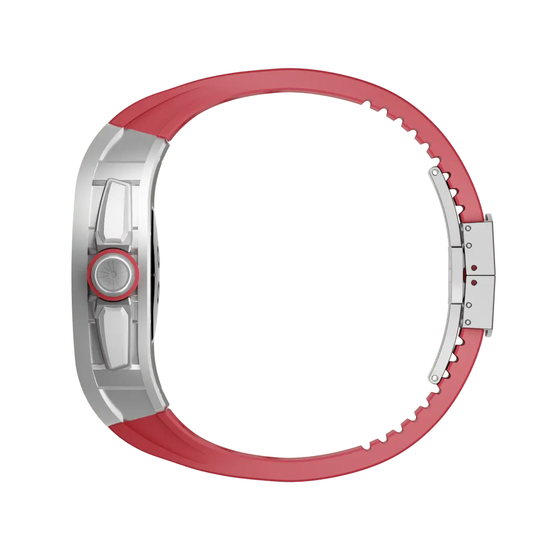 Titanium Apple Watch Case - Silver, 44mm | Luxury