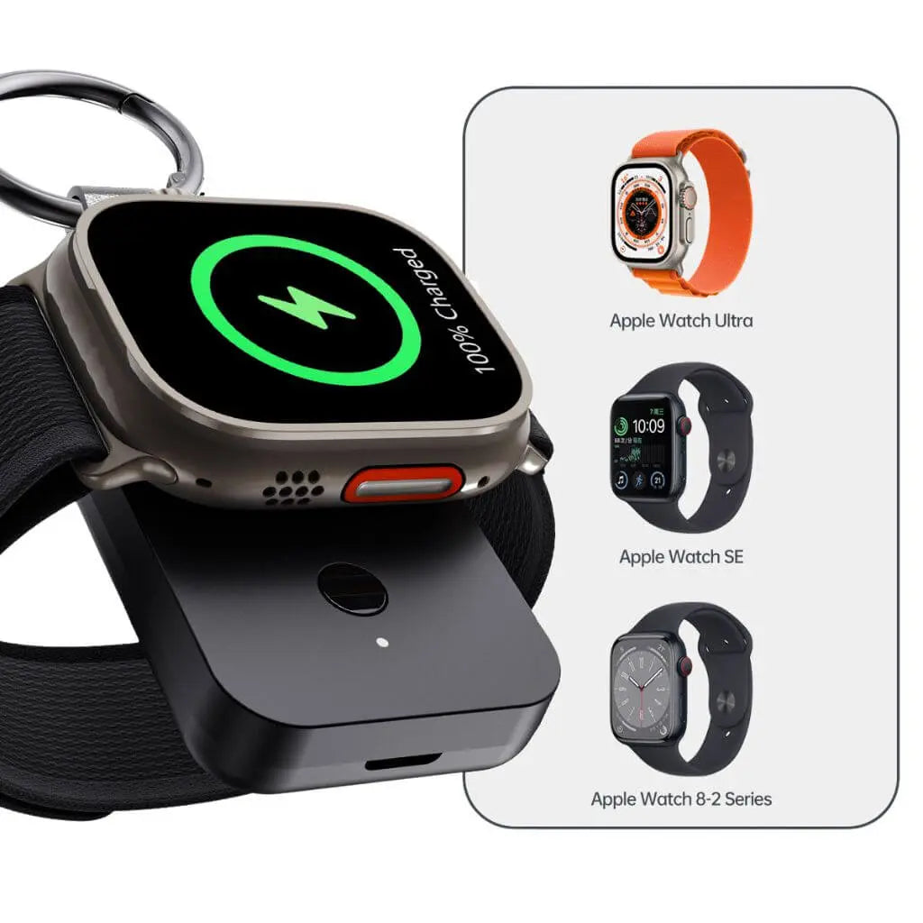 Apple Watch Charger - Portable Keychain | Power On-The-Go