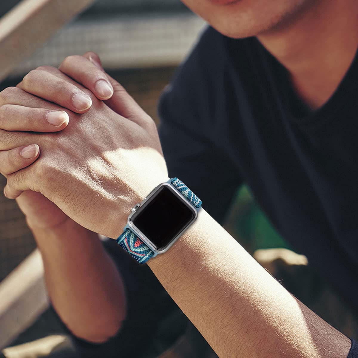 Apple Watch Scrunchie Strap - Multi-Color, Soft | Comfort