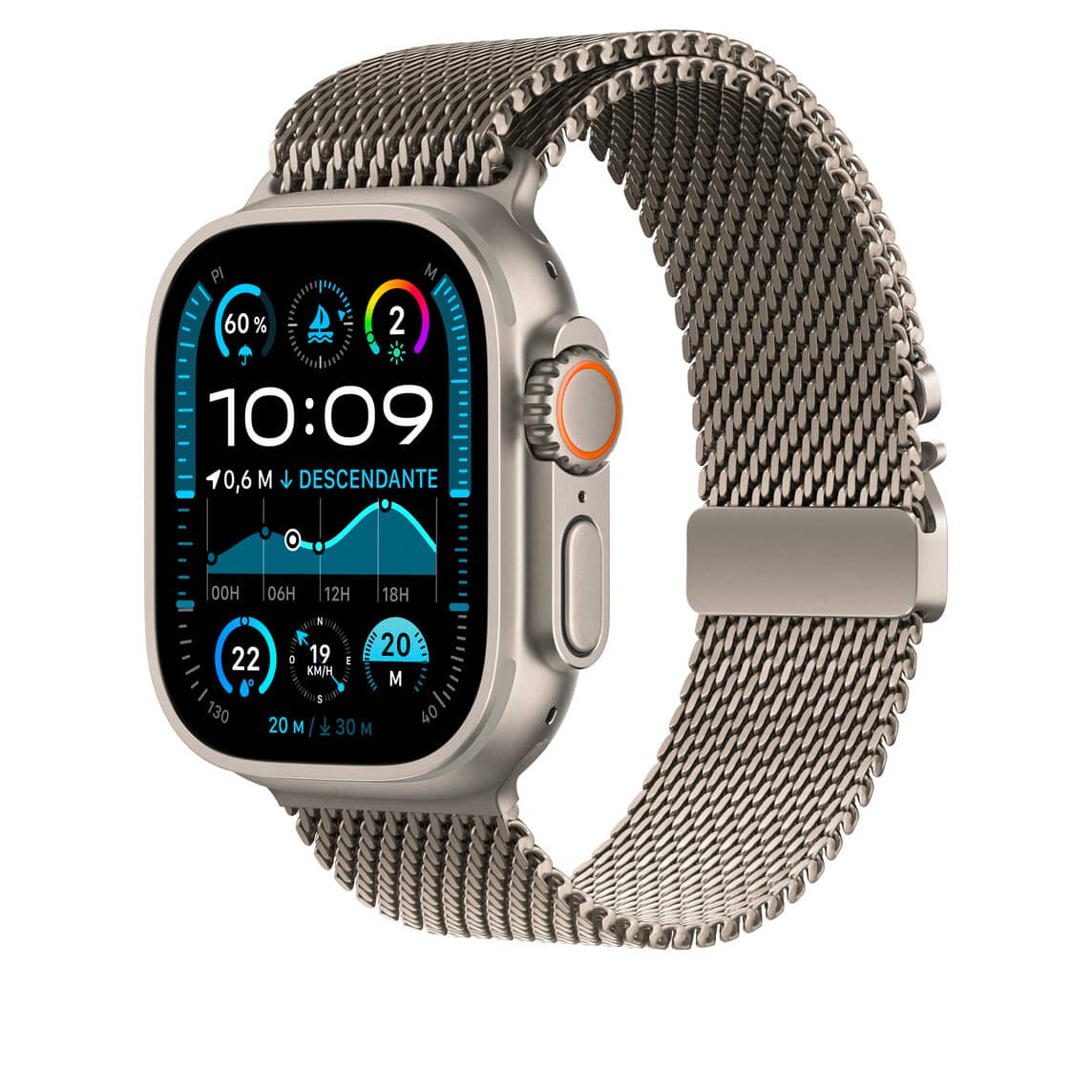 Apple Watch Milanese Loop Strap - Clip Clasp, Steel | Secure