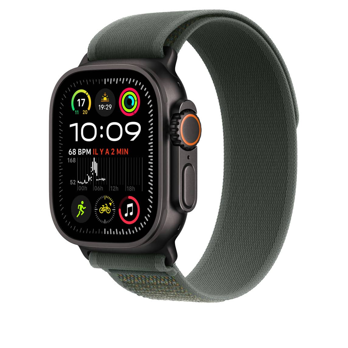Apple Watch Trail Band - Nylon, Titanium | Secure Fit