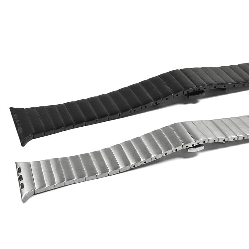 Apple Watch Stainless Steel Band - Midnight Steel | Sophistication