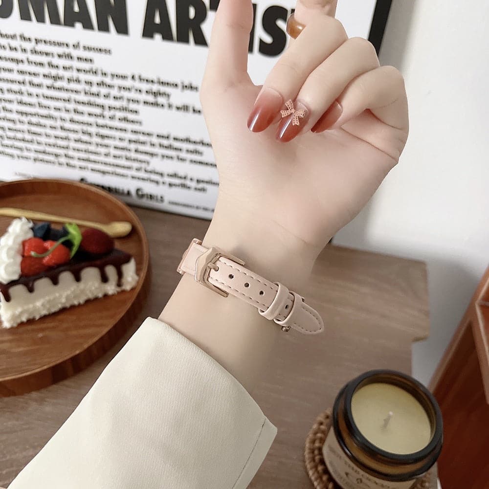 Luxury Leather Apple Watch Strap - Premium Feel | Sophistication