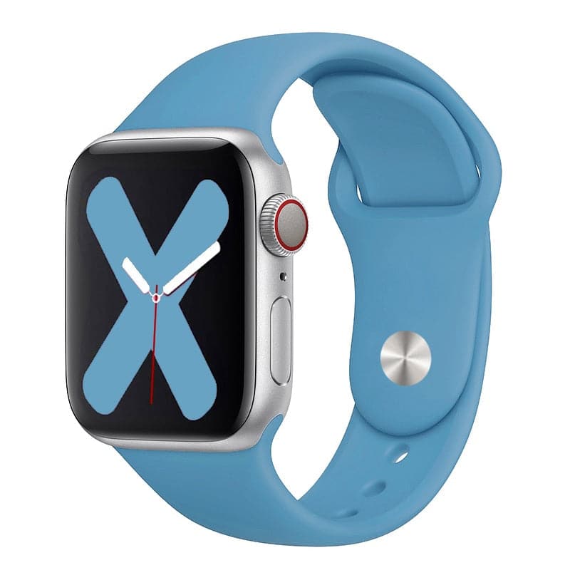 Apple Watch Silicone Sport Band - Crisp White, Comfort | Secure