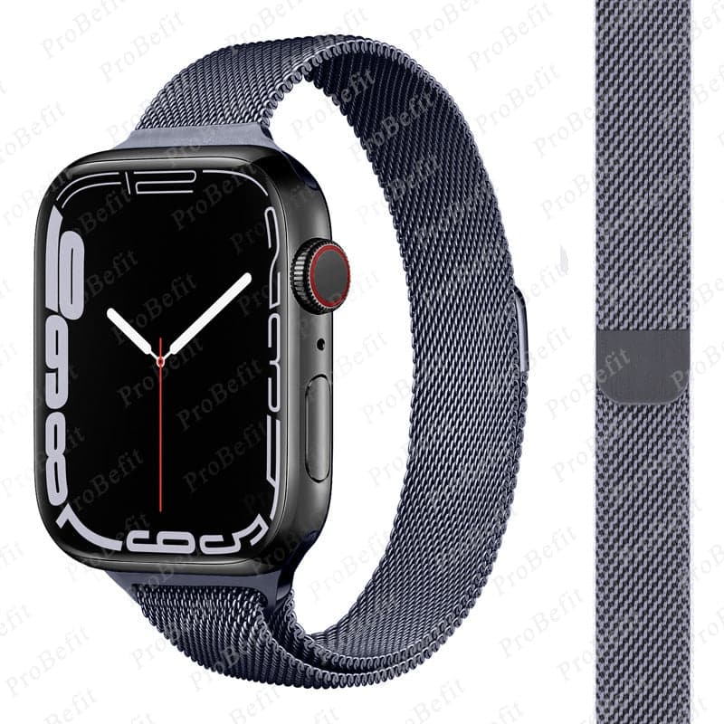 Milanese Loop Apple Watch Band - Magnetic, Steel | Elegant