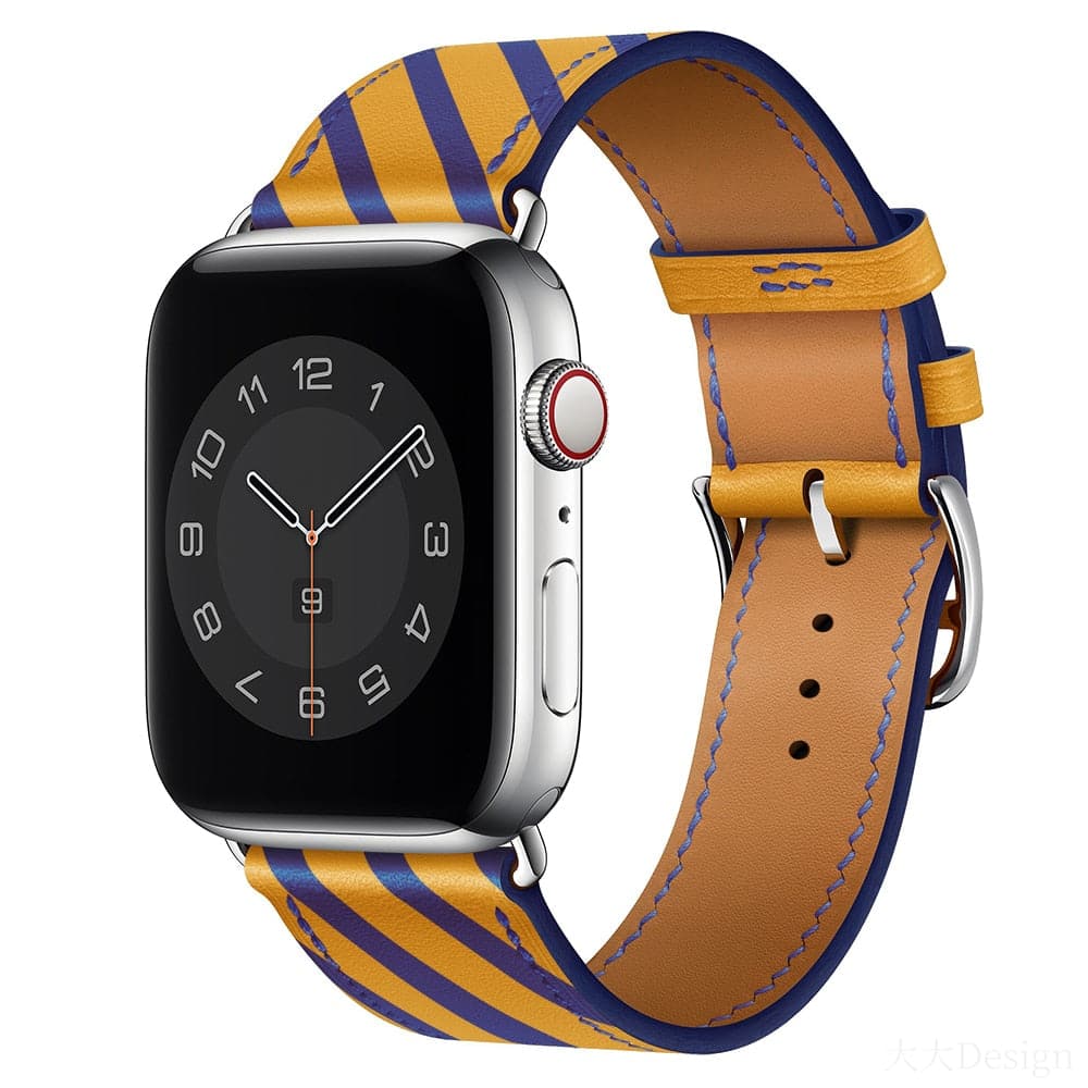 Apple Watch Leather Strap - Patterned | Style & Comfort