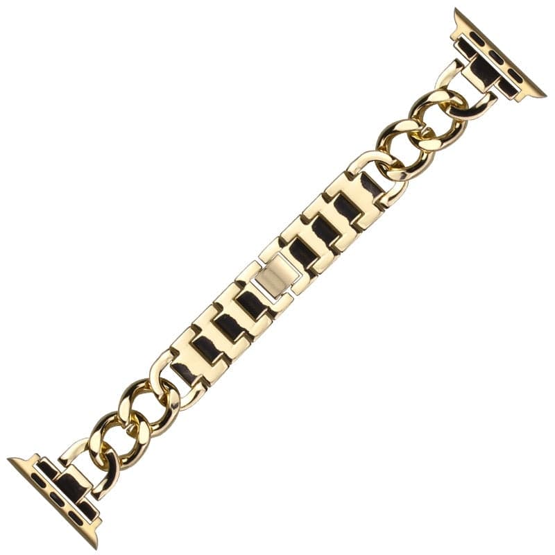 Luxury Apple Watch Bands - Wide Link, Steel | Elegant Style