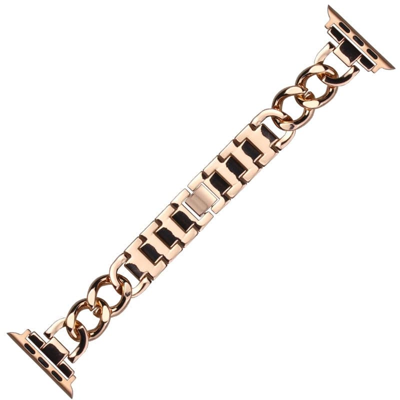 Luxury Apple Watch Bands - Wide Link, Steel | Elegant Style