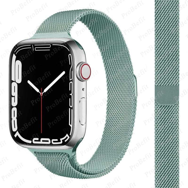 Milanese Loop Apple Watch Band - Magnetic, Steel | Elegant