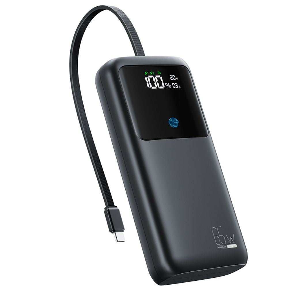 65W Laptop Power Bank - PD Fast Charging, 20000mAh | Portable