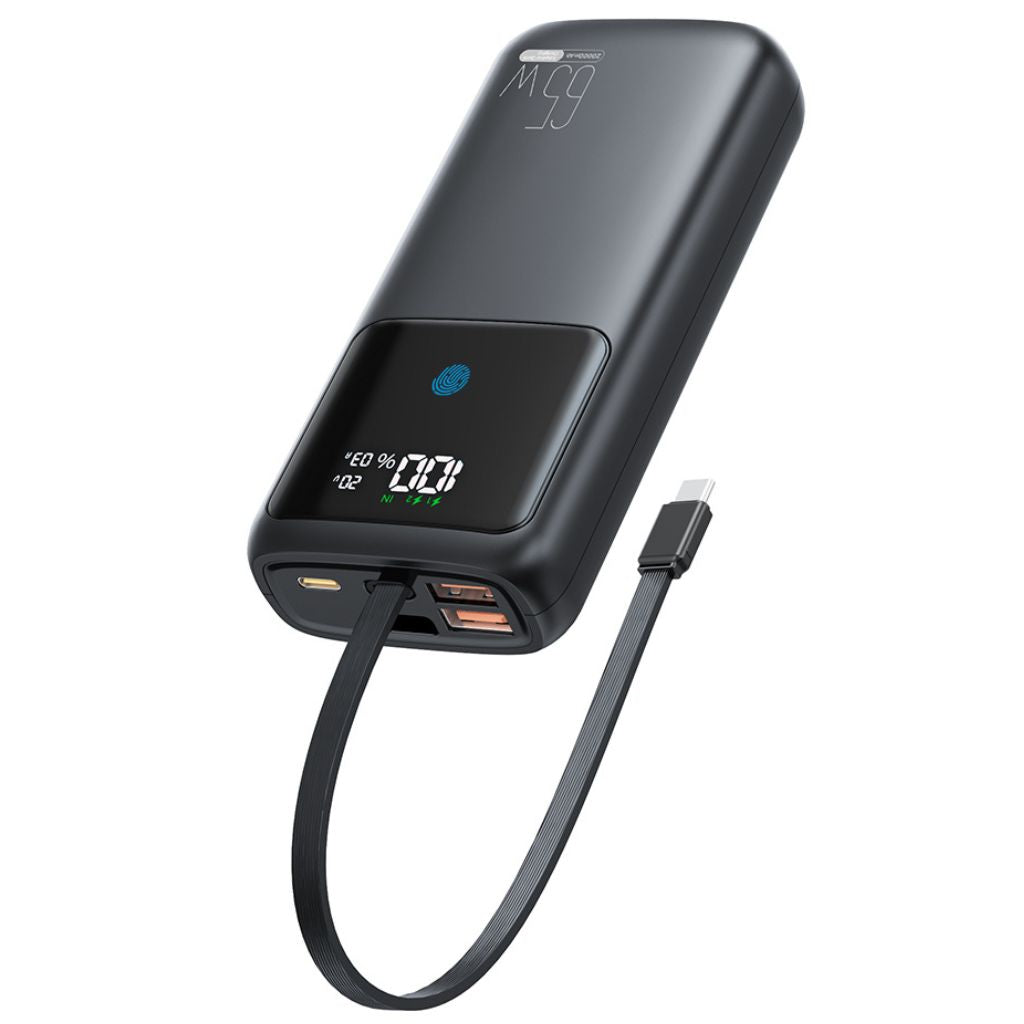 65W Laptop Power Bank - PD Fast Charging, 20000mAh | Portable