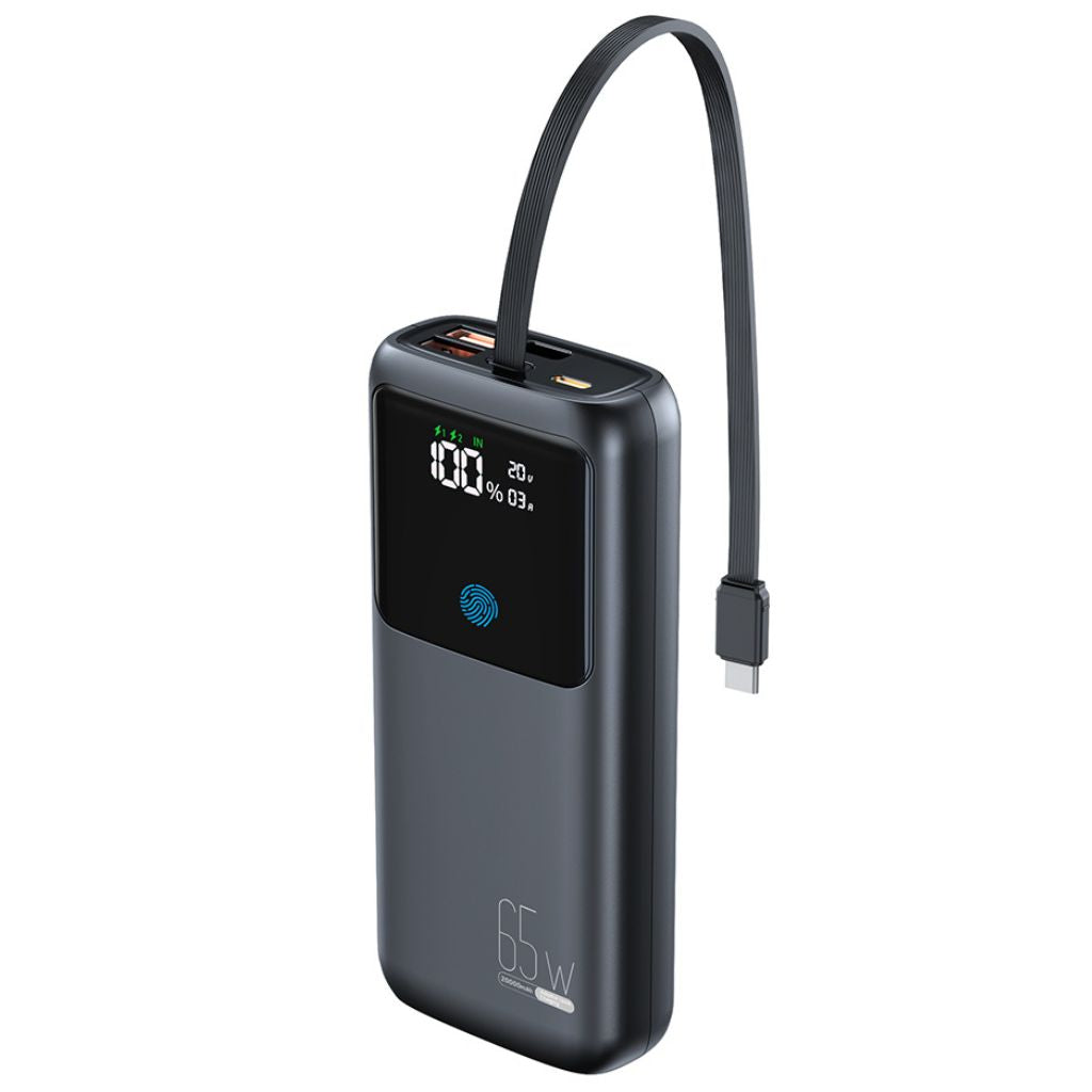 65W Laptop Power Bank - PD Fast Charging, 20000mAh | Portable