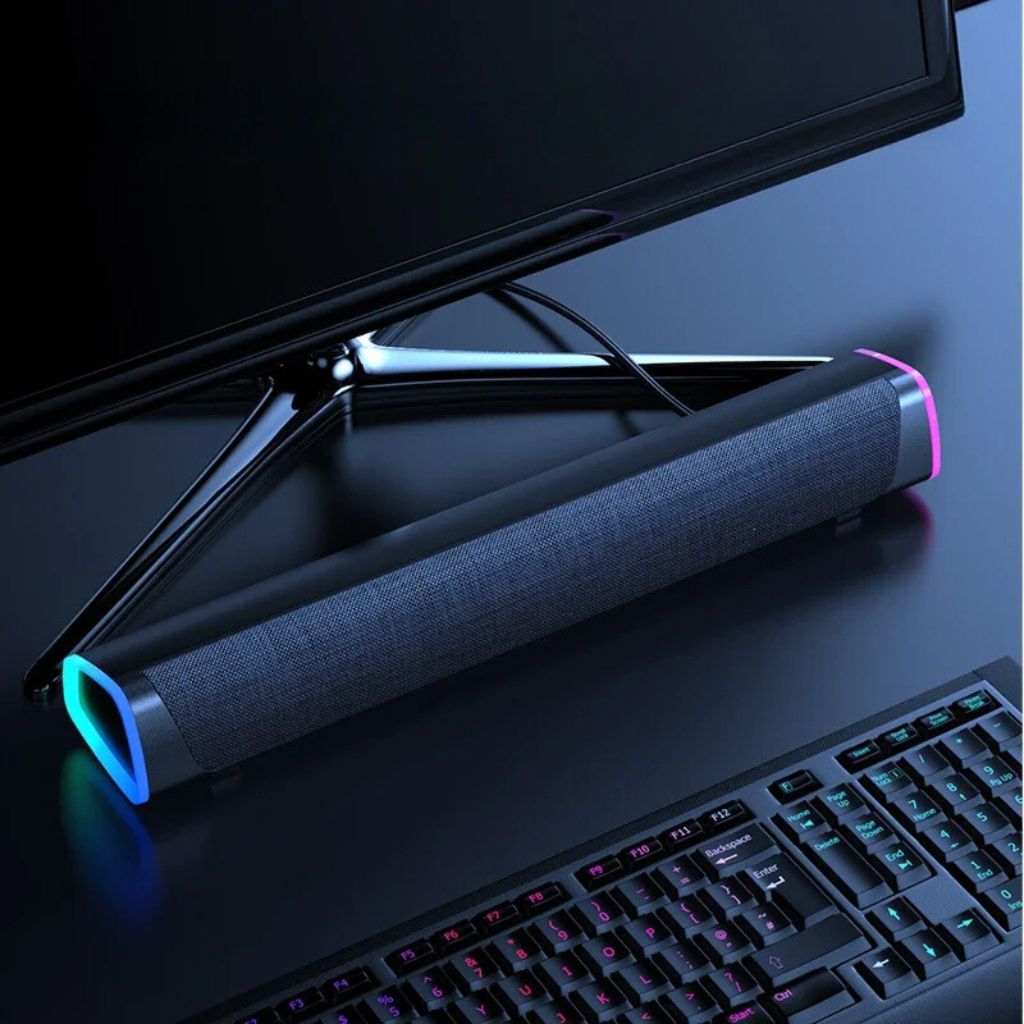 Gaming Soundbar - LED, USB | Immersive Sound