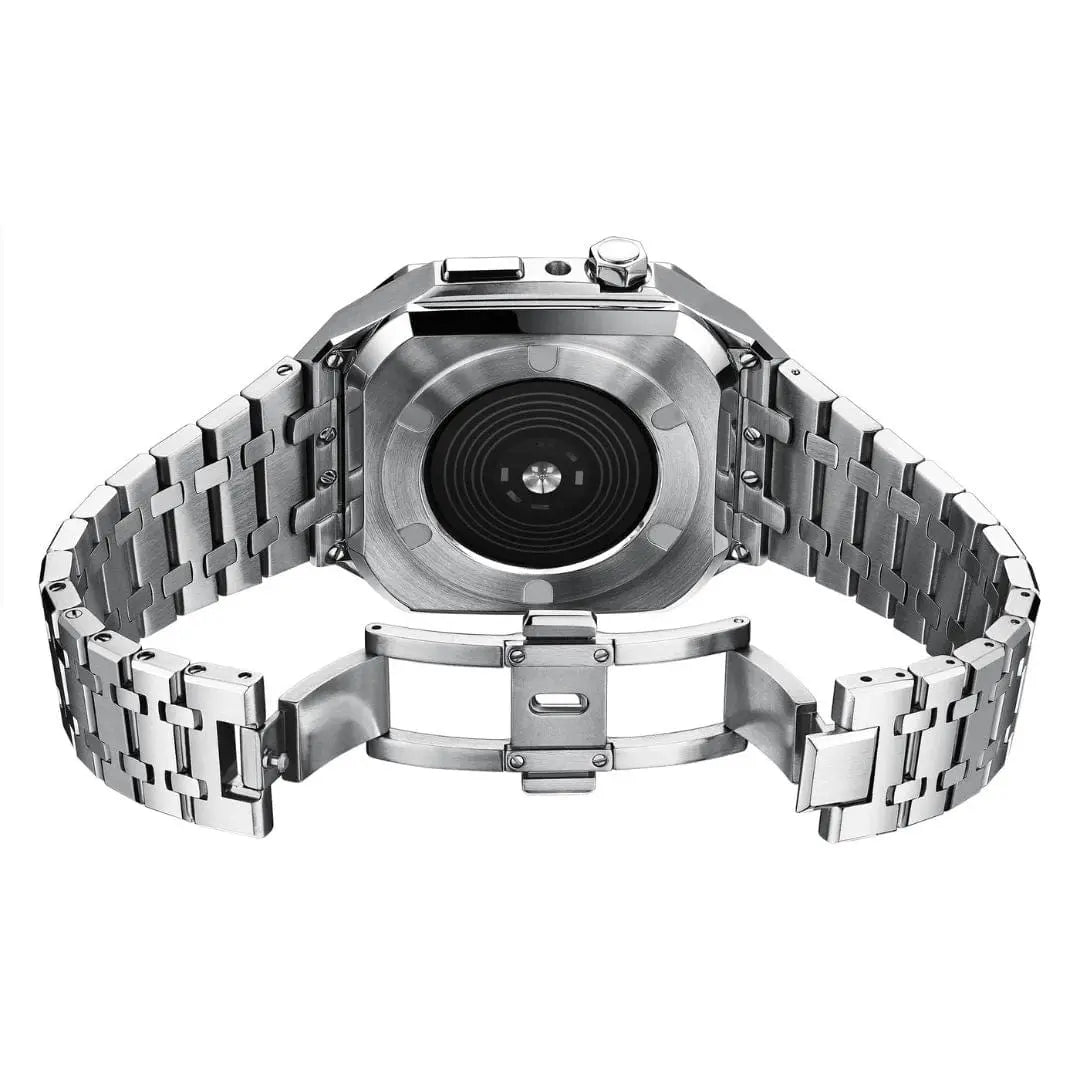 Silver Apple Watch Case - Stainless Steel 45mm | Style