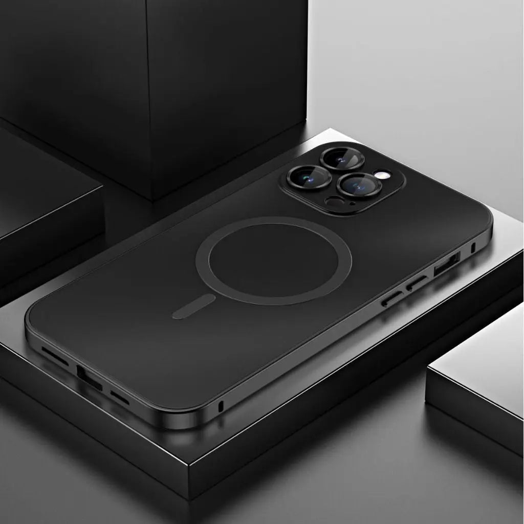 MagSafe iPhone 16 Pro Max Case - Metal, Silver | Protection