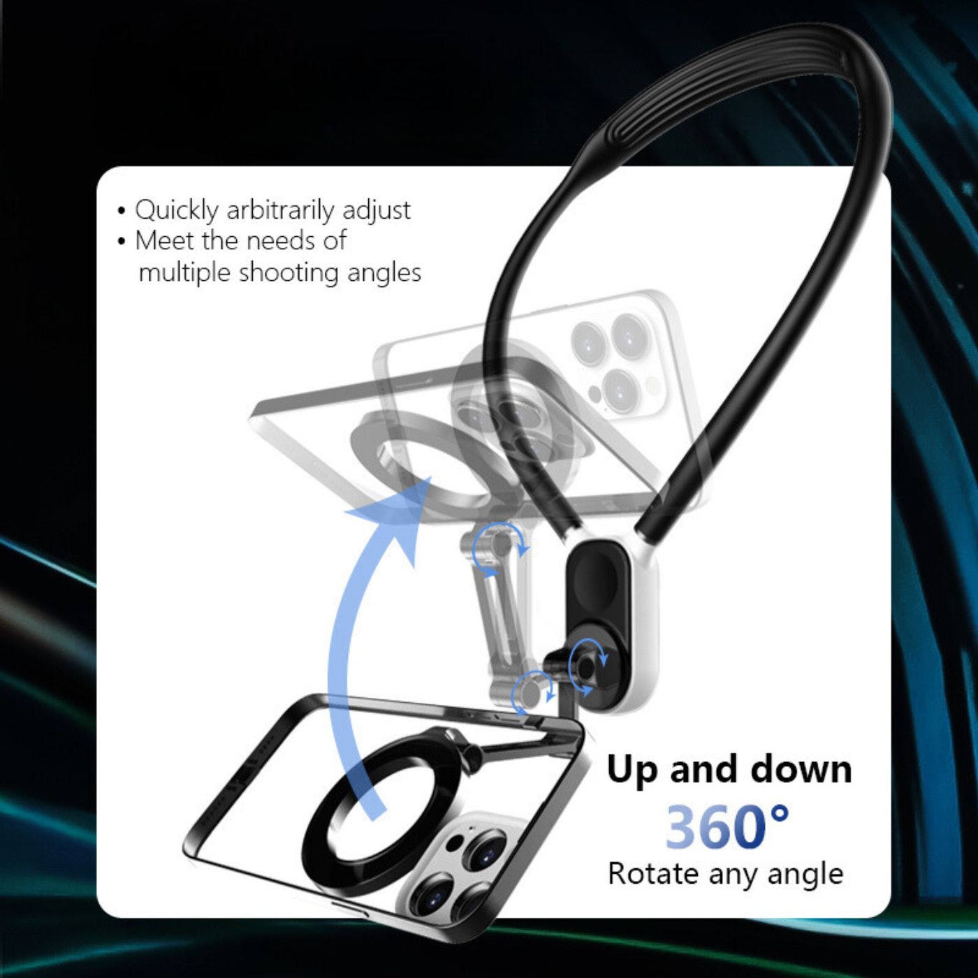 POV Phone Mount - Magnetic, Hands-Free | Immersive Footage