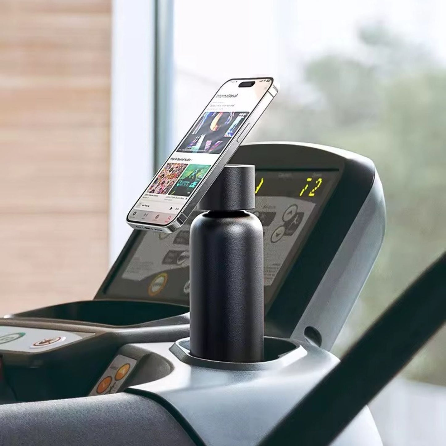 MagSafe Water Bottle - Stainless Steel | Hydration & Productivity
