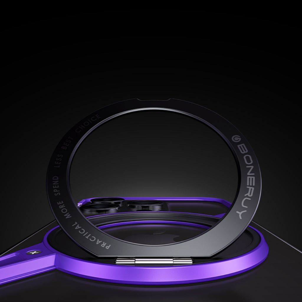 iPhone 16 Pro Max Case - Purple MagSafe | Minimal Style