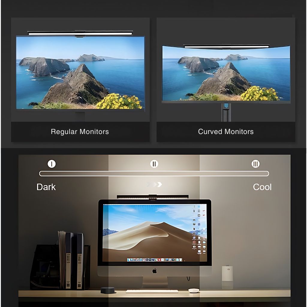 Monitor Light Bar - Anti-Glare, USB | Eye Comfort