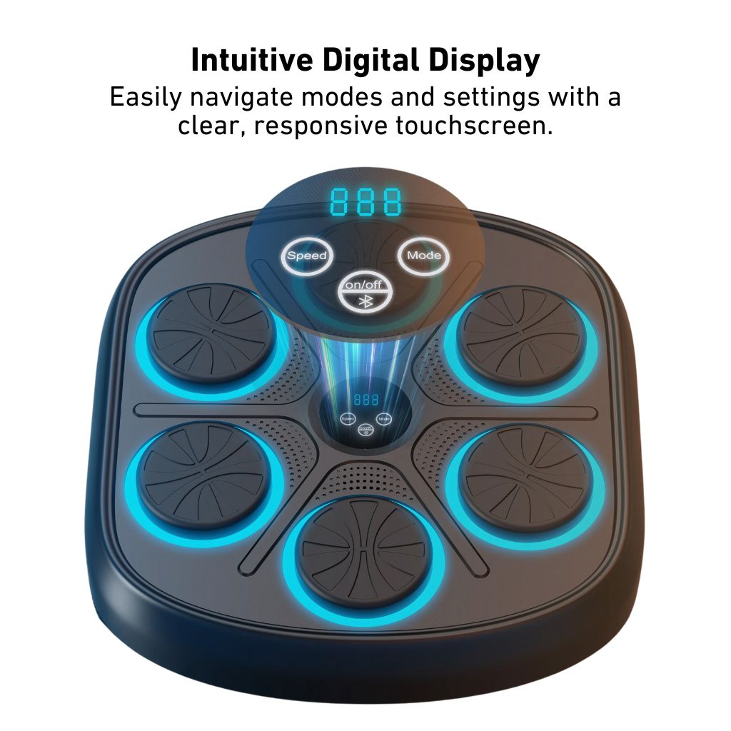 Smart Boxing Trainer - Rhythm Based, Bluetooth | Home Fitness