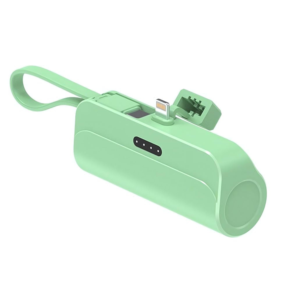 Mini Power Bank - Compact, USB-C | Portable Style