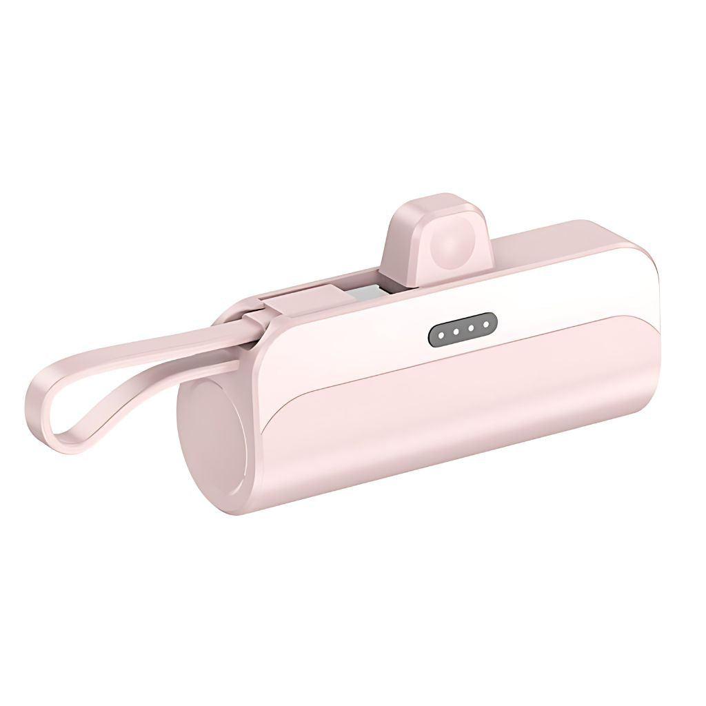 Mini Power Bank - Compact, USB-C | Portable Style