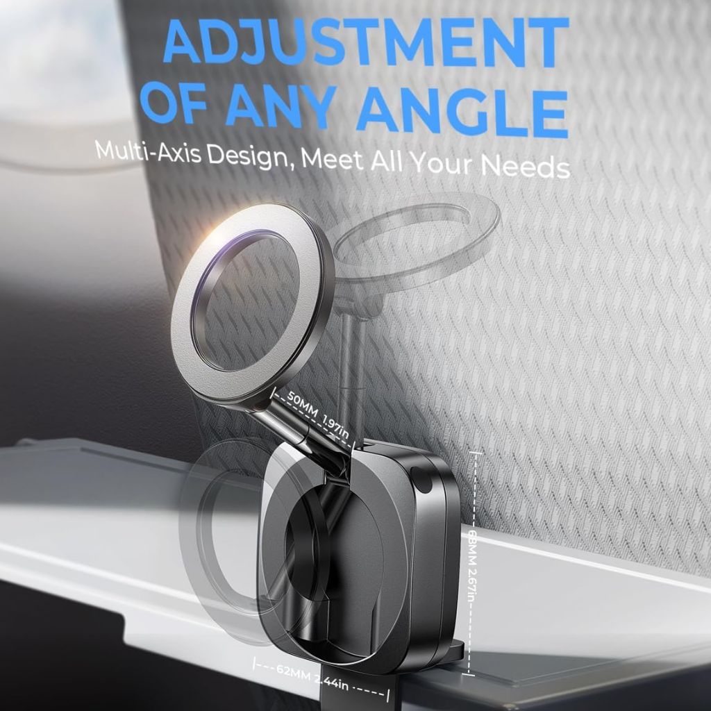 Travel Phone Holder - Magnetic Foldable | Hands-Free