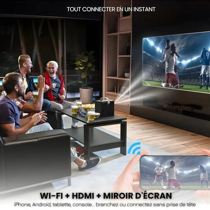 Portable Android Projector - 6K, Autofocus | Cinema Anywhere